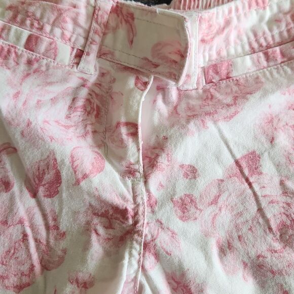Vintage Cherokee Girls Pink and White Floral Pants Size XS - Picture 2 of 4